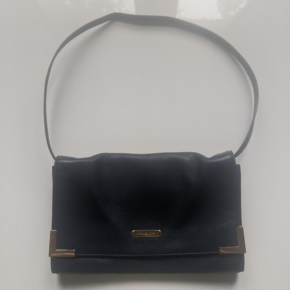 Navy Michael Kors shoulder bag